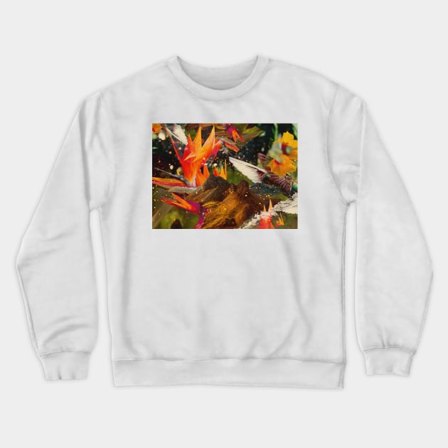 Iceland Crewneck Sweatshirt by lacabezaenlasnubes